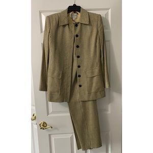 Clueless Outfit Oscar de la Renta Vintage Pantsuit Set